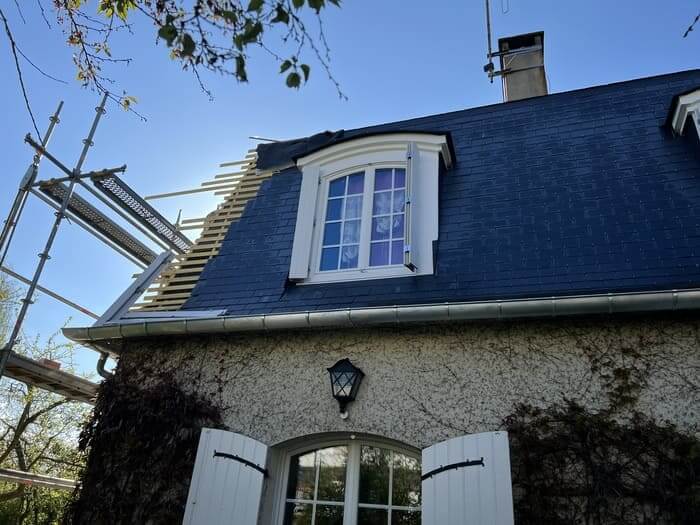 Remplacement d'ardoise à Versailles