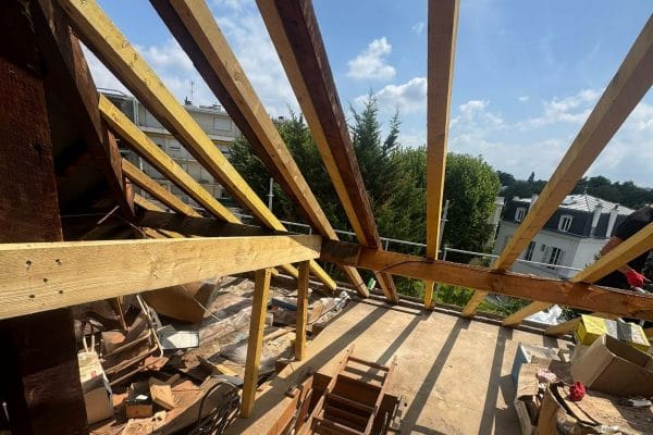 Les Couvreurs Versaillais - Travaux de charpente à Versailles 3